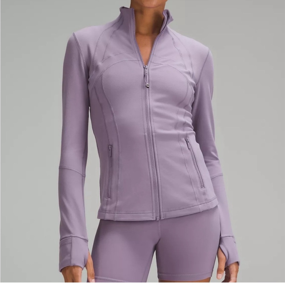 NWT Lululemon Define Jacket - Luon Purple Ash - size 6
